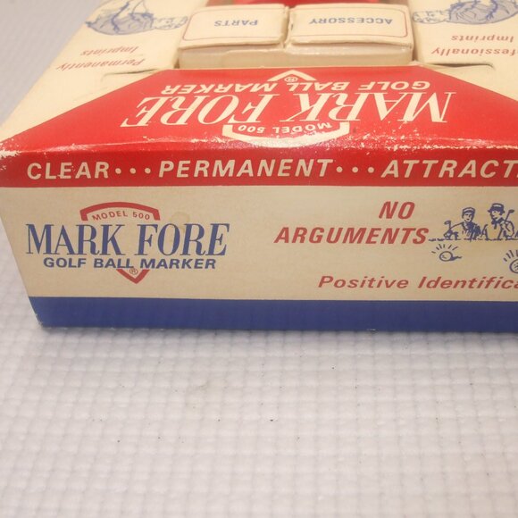Mark Fore Golf Ball Monogrammer Model 500 Ink Marker Golfing 1966 Vintage Old - Picture 6 of 9